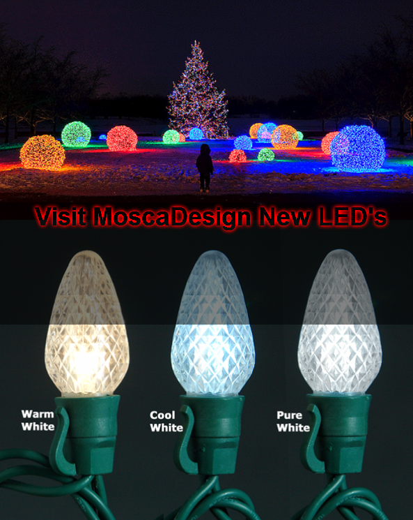 Holiday Decorations & LED Lights with Mosca Design